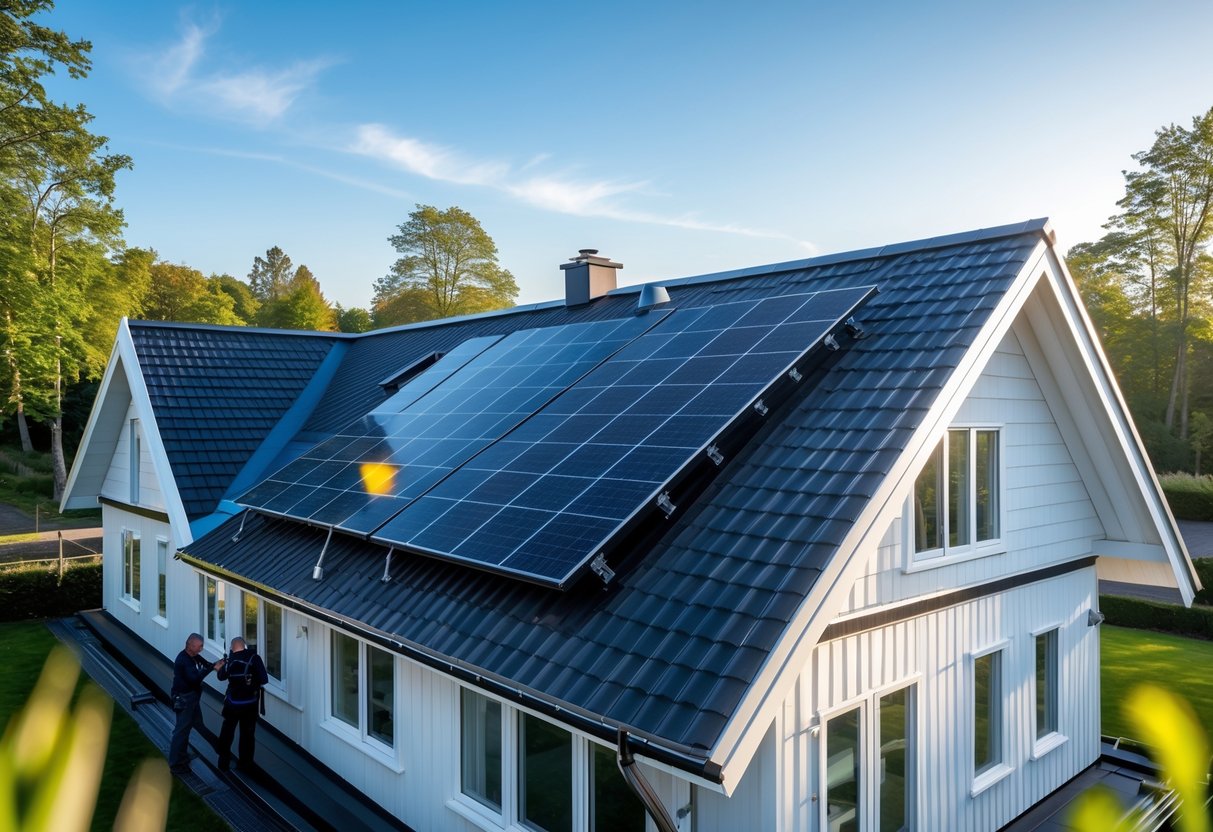 Sådan får du et nyt tag og effektiv opvarmning med lavt energiforbrug i Juelsminde